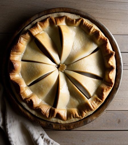 Golden Apple Pie recipe image