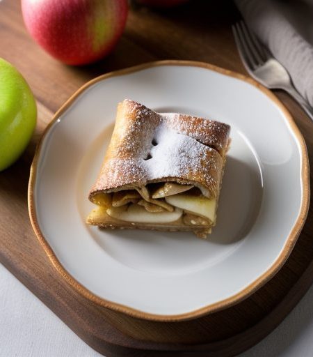 Golden Apple Strudel recipe image