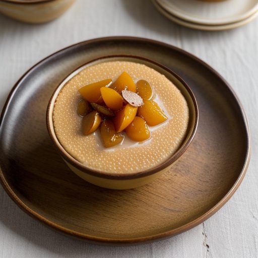 Golden Apricot Rice Pudding recipe image