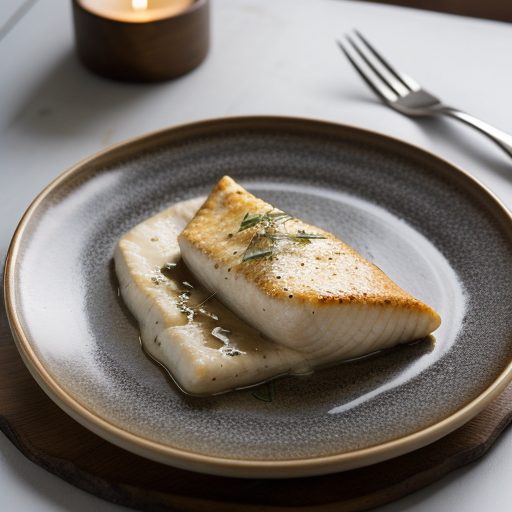 Golden Baked Halibut recipe image