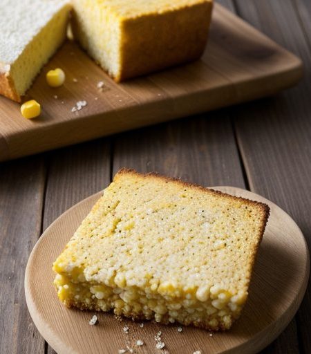 Golden Cheddar Corn Bread recipe image