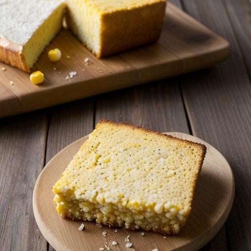 Golden Cheddar Corn Bread recipe image