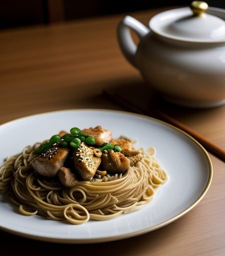 Golden Chicken & Noodles recipe image