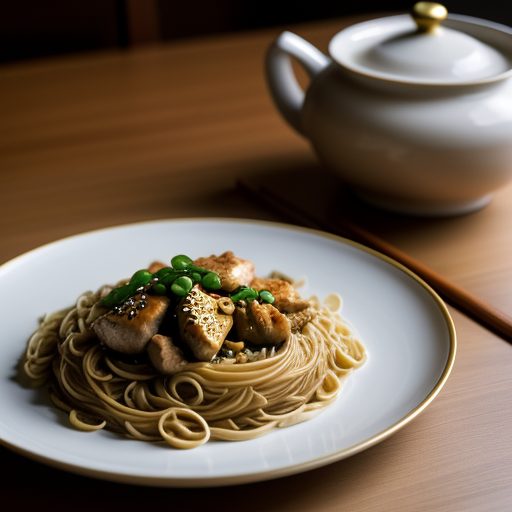 Golden Chicken & Noodles recipe image