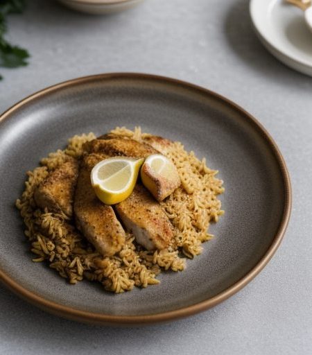 Golden Chicken and Rice recipe image