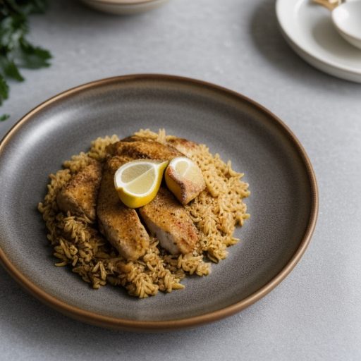 Golden Chicken and Rice recipe image