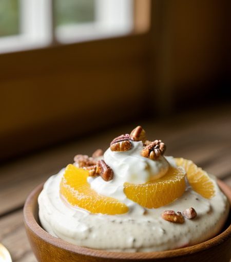 Golden Citrus-Raisin Dip recipe image