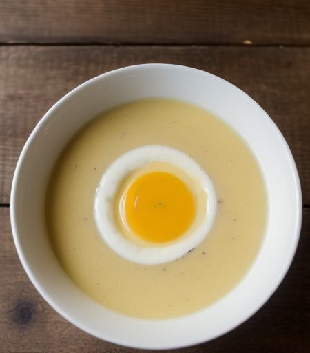 Golden Cream Potato Soup recipe image