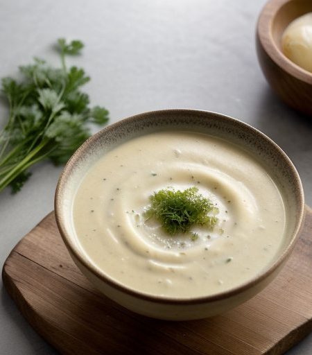 Golden Cream of Potato Soup recipe image