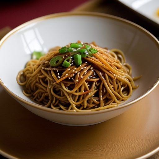 Golden Crown Restaurant House Special Chow Mein recipe image
