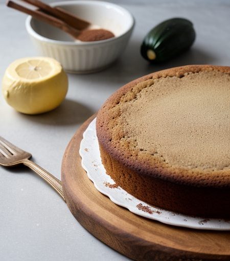 Golden Crust Zucchini Cake recipe image