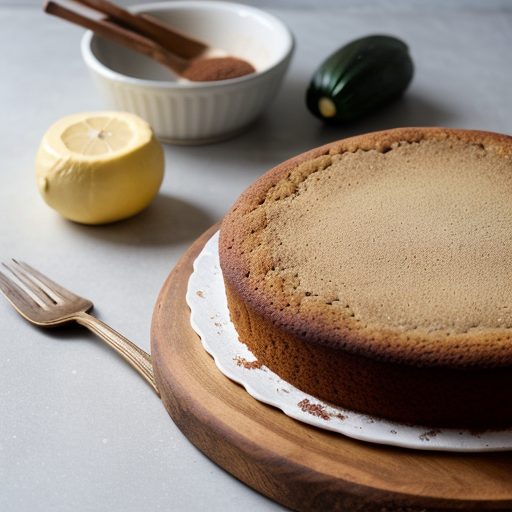 Golden Crust Zucchini Cake recipe image