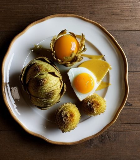 Golden Fried Artichokes recipe image