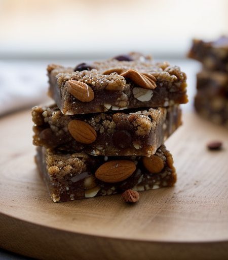 Golden Fruit & Nut Bars recipe image
