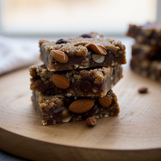 Golden Fruit & Nut Bars recipe image