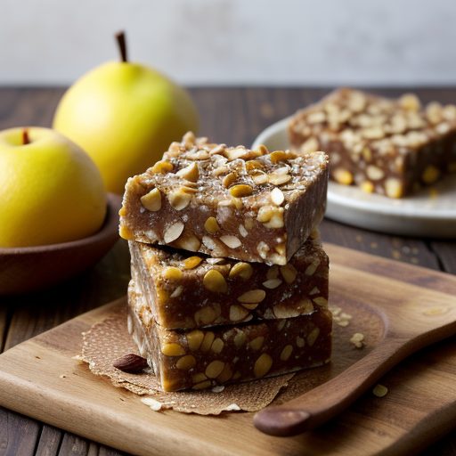 Golden Fruit and Nut Bars recipe image