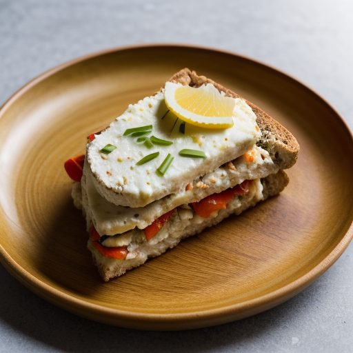 Golden Gate Open Face Sandwich recipe image