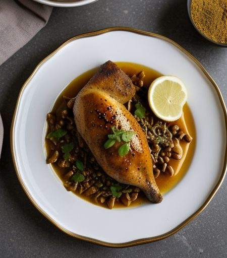 Golden Glazed Chicken recipe image