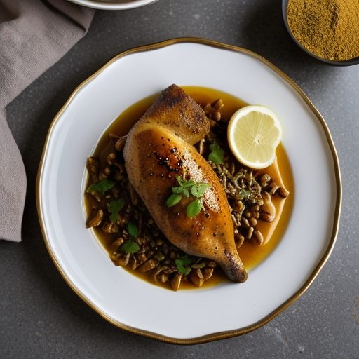 Golden Glazed Chicken recipe image