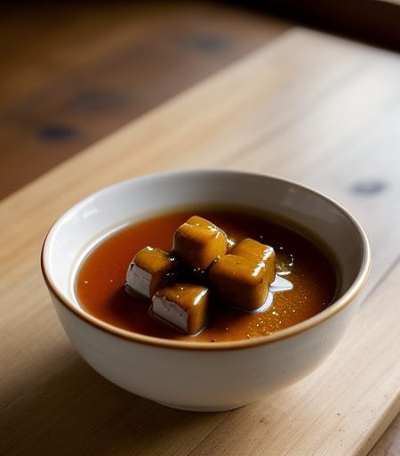 Golden Nuggets With Plum Sauce recipe image