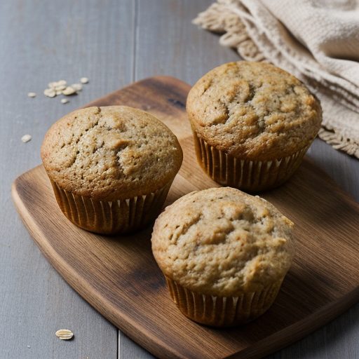 Golden Oatmeal Muffins recipe image