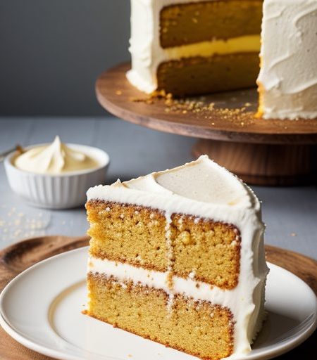 Golden Orange Cake Using Basic Cake Mix recipe image
