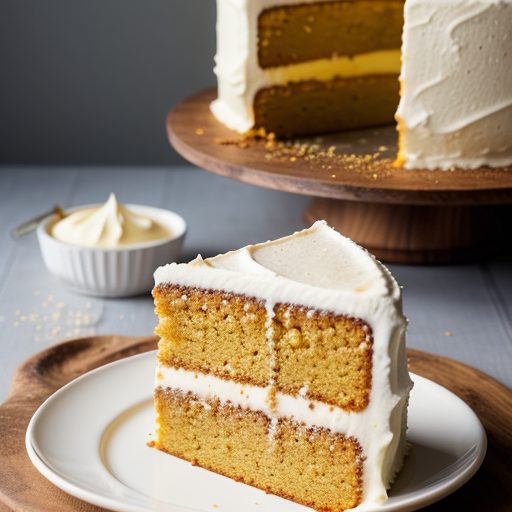 Golden Orange Cake Using Basic Cake Mix recipe image