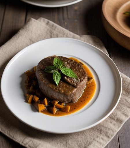 Golden Pepper Steak recipe image