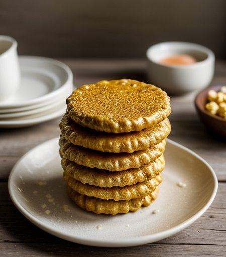 Golden Popcorn Patties recipe image