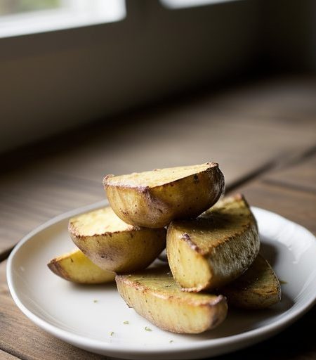 Golden Potato Wedges recipe image