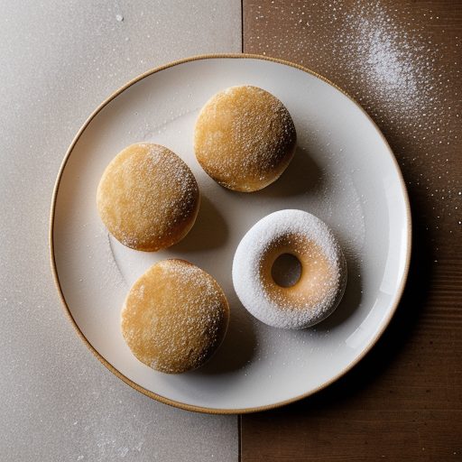 Golden Puff Doughnuts recipe image