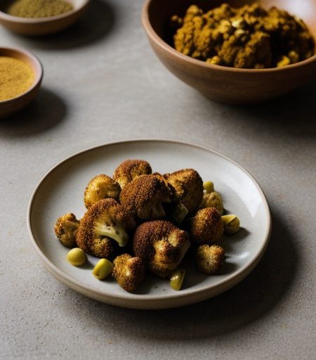 Golden Spiced Cauliflower recipe image
