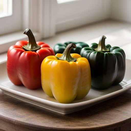 Golden Stuffed Peppers recipe image