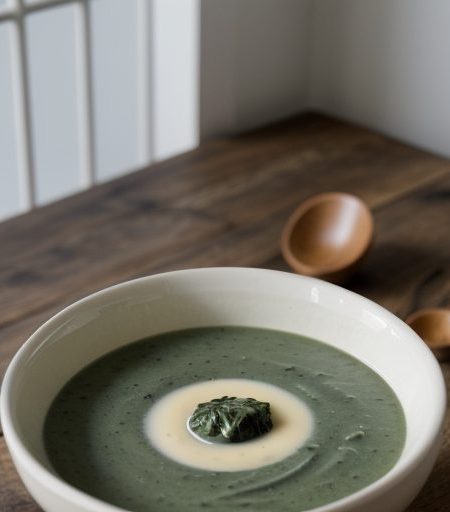 Goldilocks Gourmet Spinach Soup recipe image