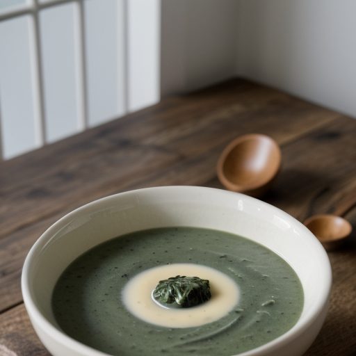 Goldilocks Gourmet Spinach Soup recipe image