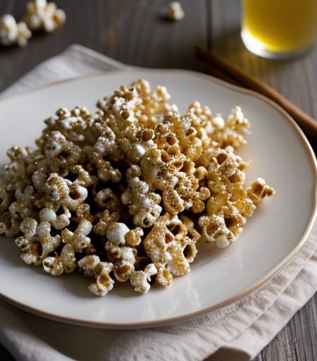 Gooey Cinnamon Popcorn Treats recipe image