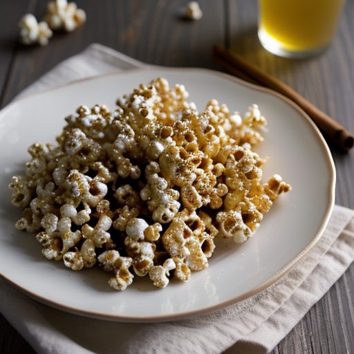 Gooey Cinnamon Popcorn Treats recipe image