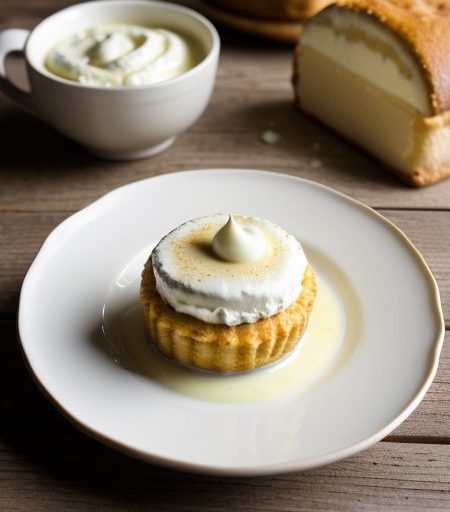 Gooseberry Burnt Creams recipe image