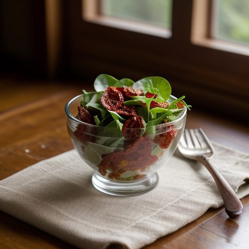 Gorgeous Salad W/Dried Tomatoes recipe image