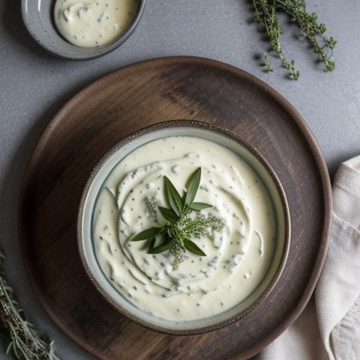 Gorgonzola & Fresh Thyme Sauce for Pasta recipe image