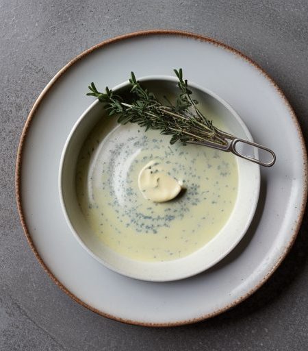 Gorgonzola and Fresh Thyme Sauce for Pasta recipe image