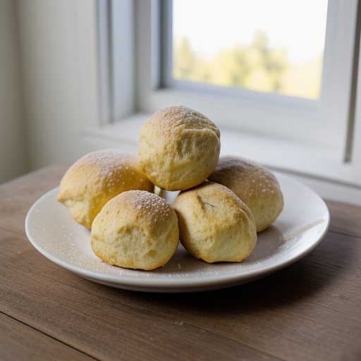 Gougeres (Cheese Puffs recipe image