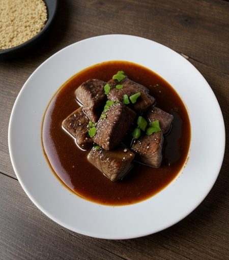 Gourmet Sirloin Tips recipe image