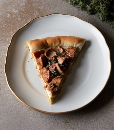 Graham Kerr Chicken Pizza recipe image