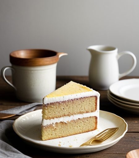 Gramma Petersen's Swedish Sponge Cake recipe image
