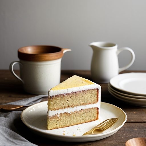 Gramma Petersen's Swedish Sponge Cake recipe image
