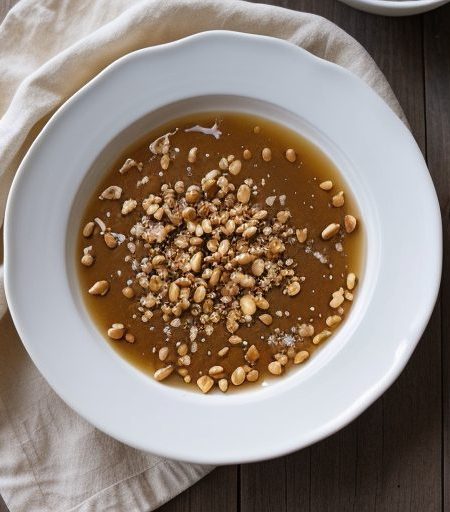Gramp's Microwave Peanut Brittle recipe image