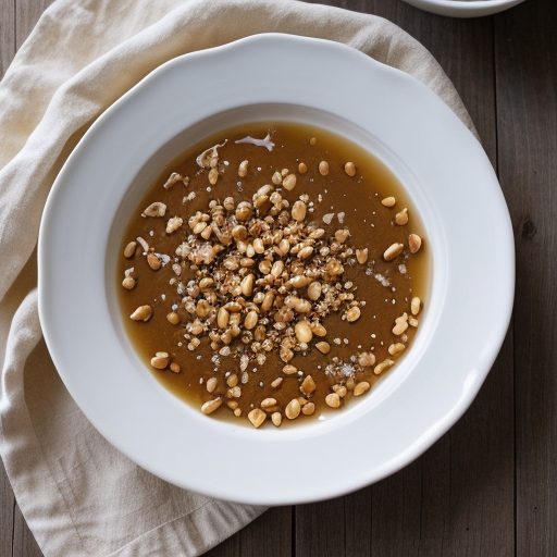 Gramp's Microwave Peanut Brittle recipe image
