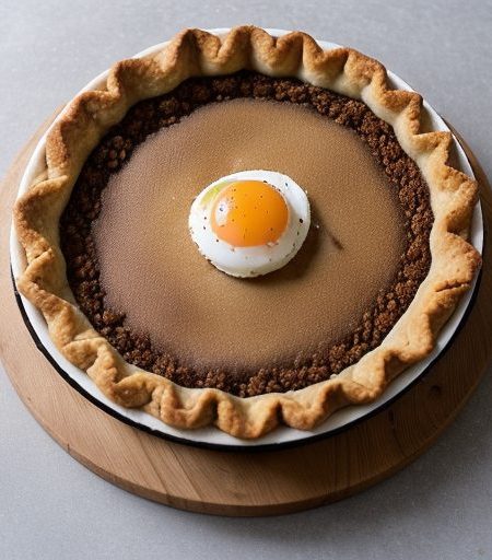 Grand Prize Winning Maple Walnut Mousse Pie recipe image