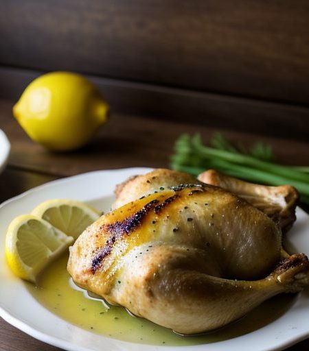 Grandma's Roast Lemon Chicken recipe image